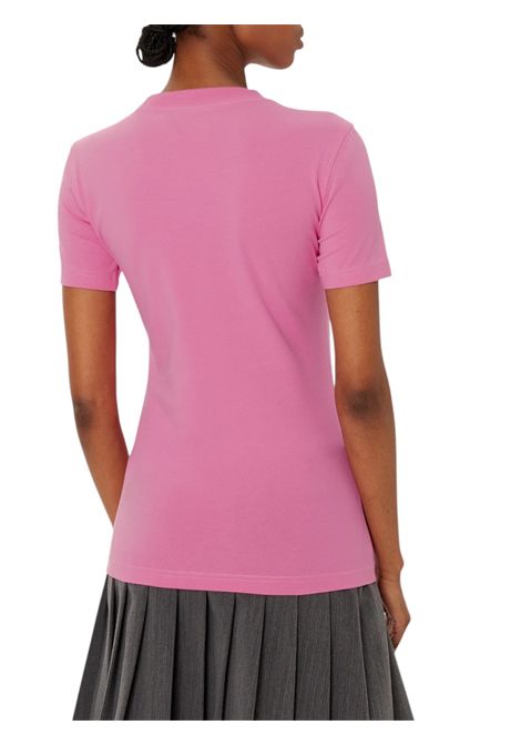 T-shirt with crystals Outline Barocco VERSACE JEANS COUTURE | T-shirt | 78HAHC01 CJ02C494